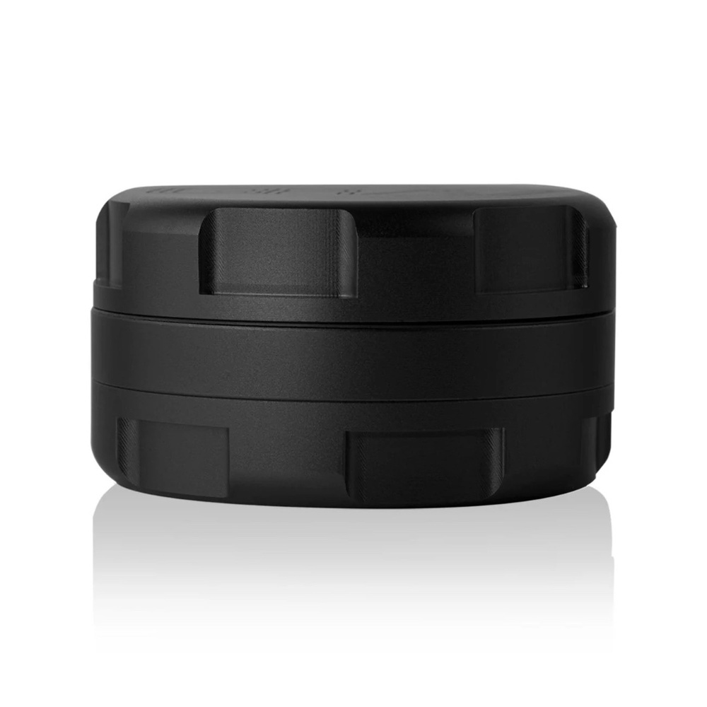 GRAV Labs 3 Piece 2.25" Herb Grinder Black Aluminum AUTHENTIC NWT